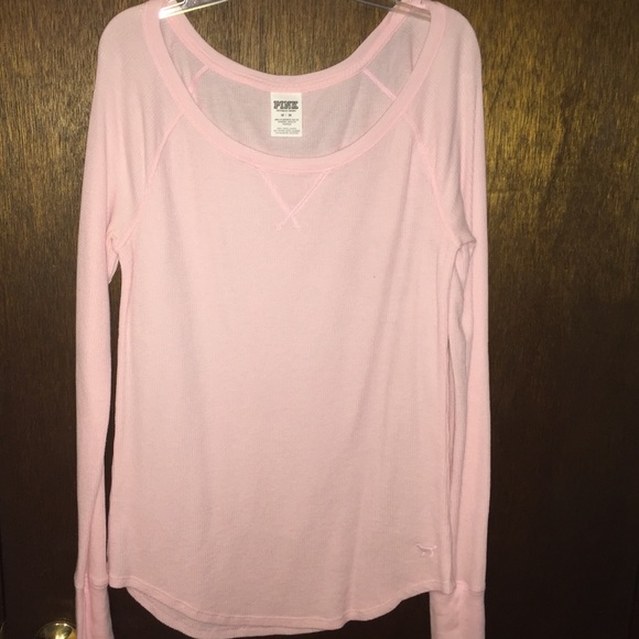 PINK Long Sleeve Winter T-Shirt