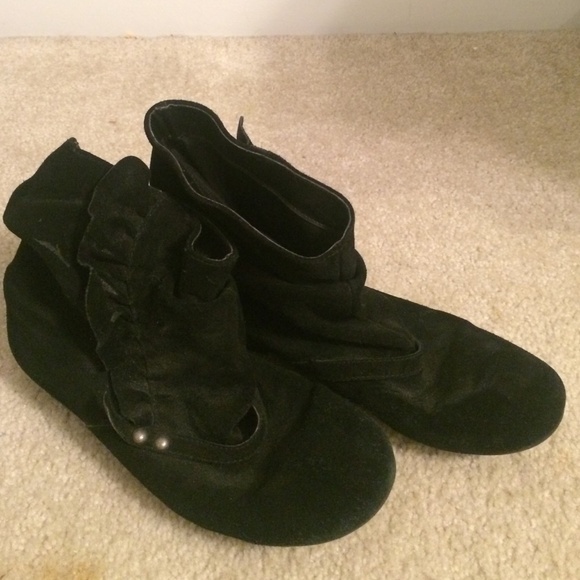 Suede booties - Picture 1 of 2