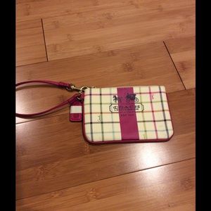 Coach wristlet