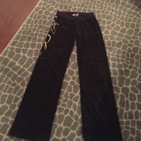 Black juicy couture sweats