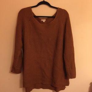 Merona Orange-Brown Sweater