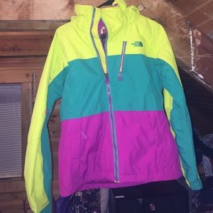 North face ski coat