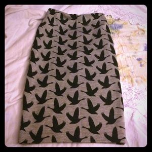 H&M Pencil Midi Skirt