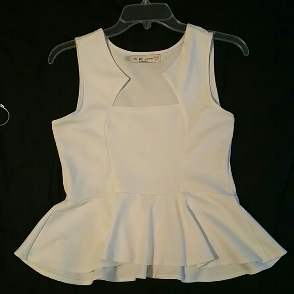 ASOS Peplum Top (Small)