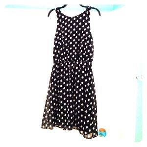 Black and white dress