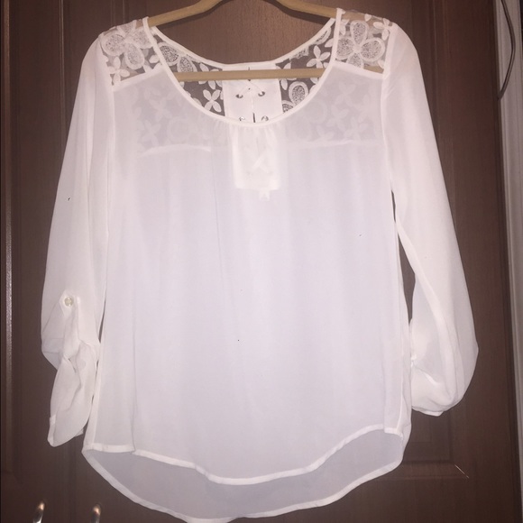 Beautiful white top