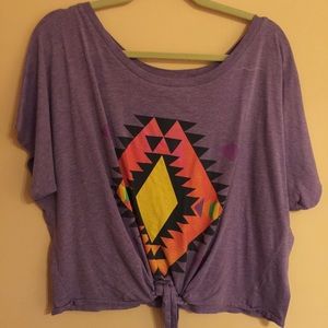 Aztec Crop Top