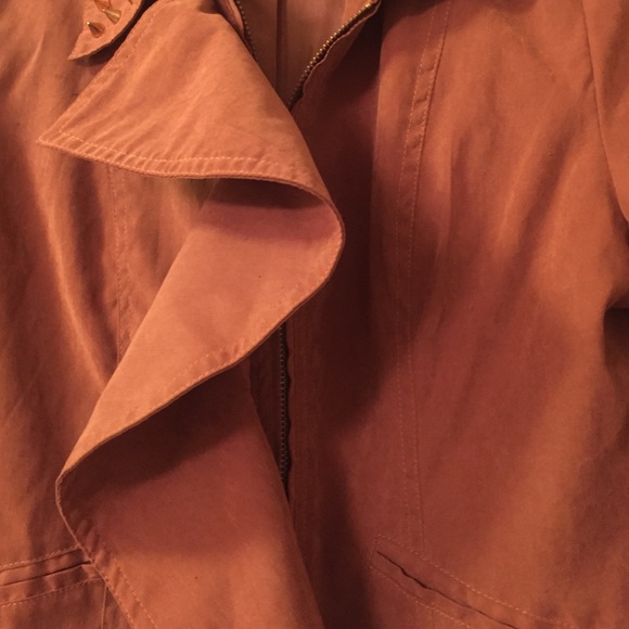 Brown studded blazer - Picture 3 of 4