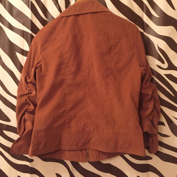 Brown studded blazer - Picture 4 of 4