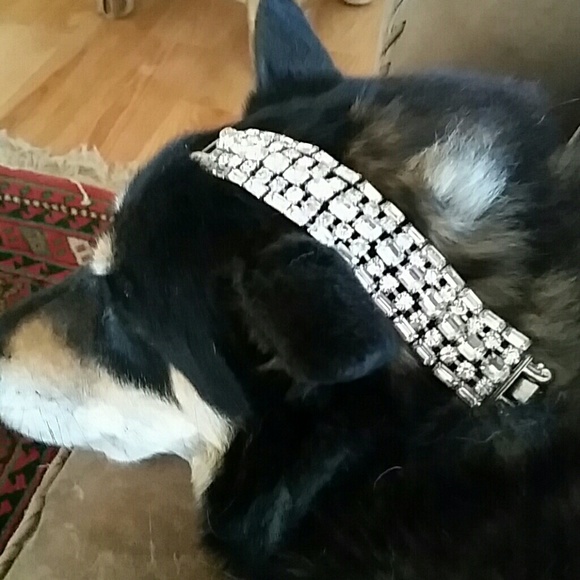Antique Rhinestone Bracelet
