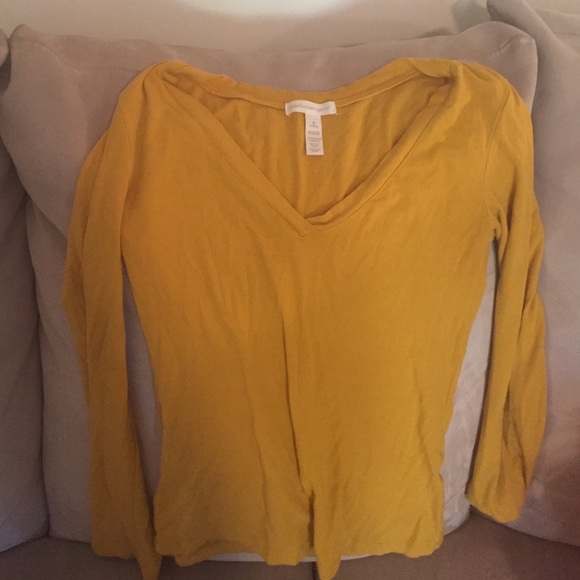 Mustard warm long sleeve