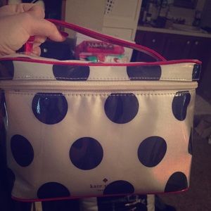 Kate spade large makeup bag