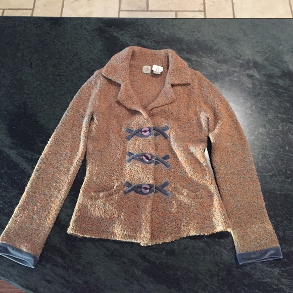 HWR Sweaters - Anthropolgie cardigan jacket - multi
