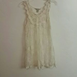 Lace coverup