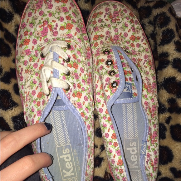 Flowery keds❤️