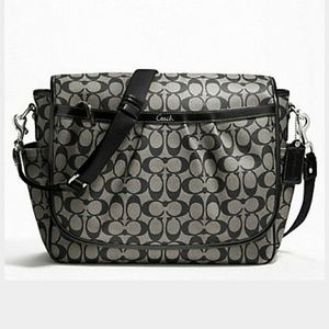 Coach girls diaper bag