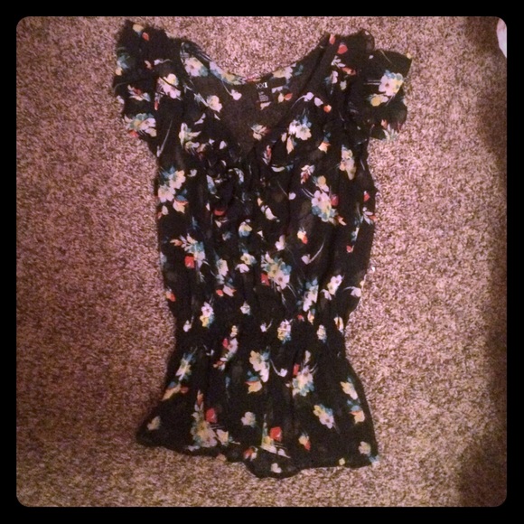 A floral shirt