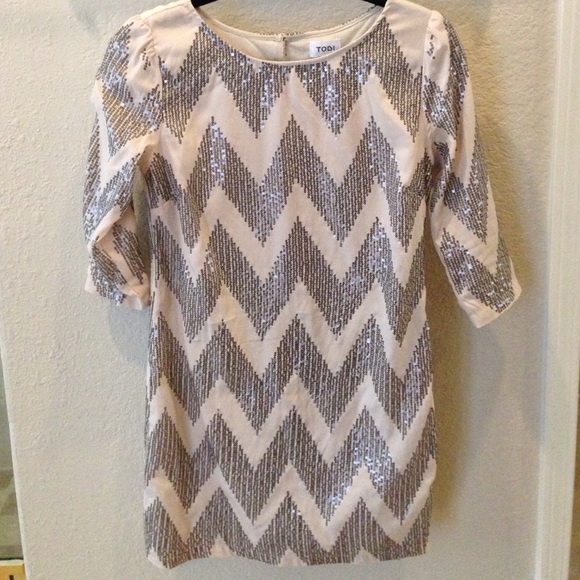 Chevron Gatsby theme dress