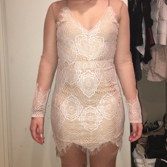 Beautiful lace skater dress