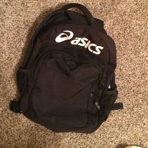 Black Asics Backpack
