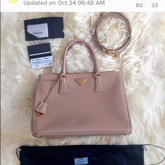Prada saffiano in cammeo