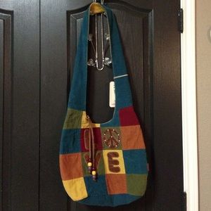 Union Bay Corduroy Sling Bag