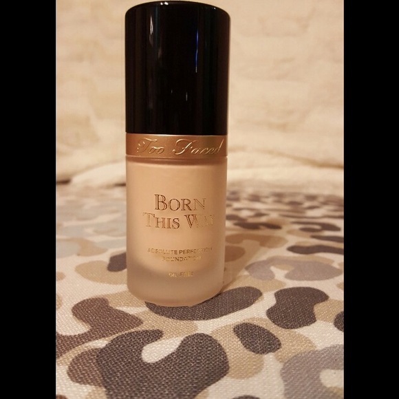 (snow shade) too faced born this way foundation