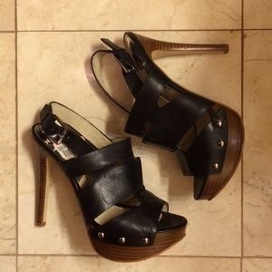 MICHAEL Michael Kors Leather Studded Sandals