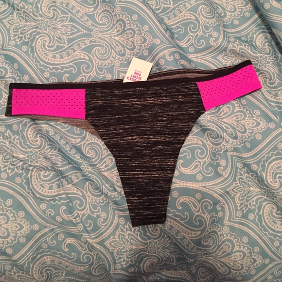 NWT PINK thong