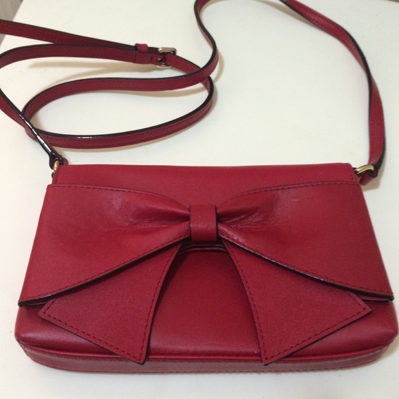 NWT kate spade Red Montrose Aster handbag