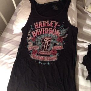 Harley Davidson tank