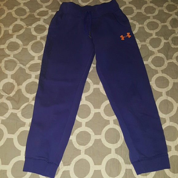 Under Armour purple joggers