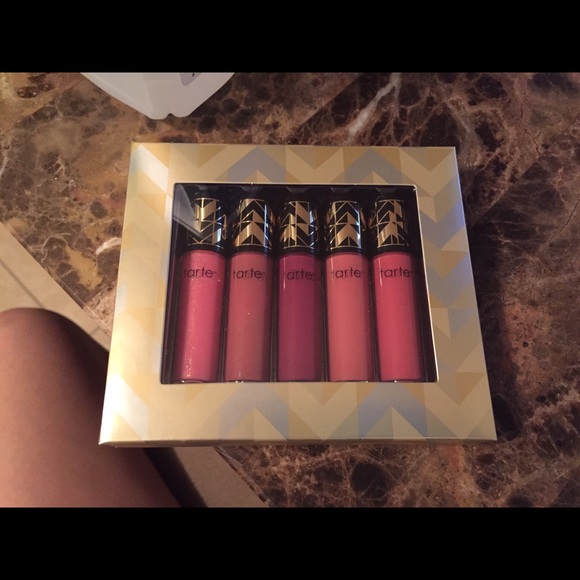 New tarte holiday lip gloss set