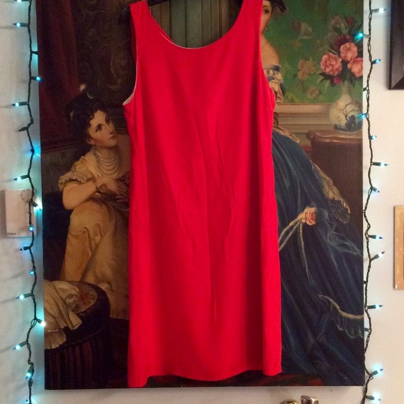 AMANDA UPRICHARD 100% SILK RED DRESS NWOT!!! - Picture 2 of 4