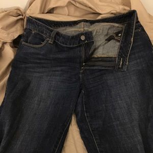 Talbots boyfriend jeans.