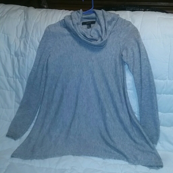 Long Cowl Neck Sweater, Goes great with Leggings