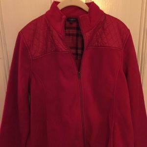 Talbots zip up fleece