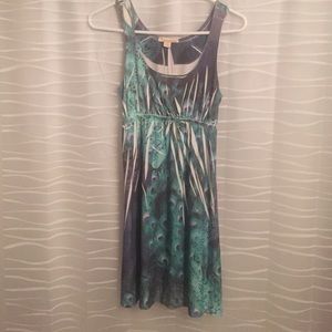 Tropical short dress. Forever 21. Size small