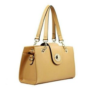 Authentic Jay. M Tan leather handbag