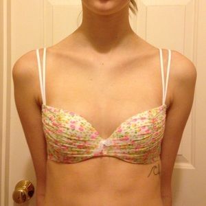 Flowered bra