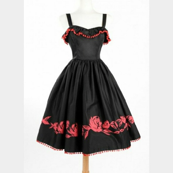 Pinup Couture Bella Donna Dress