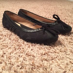 Coach Flats - Black