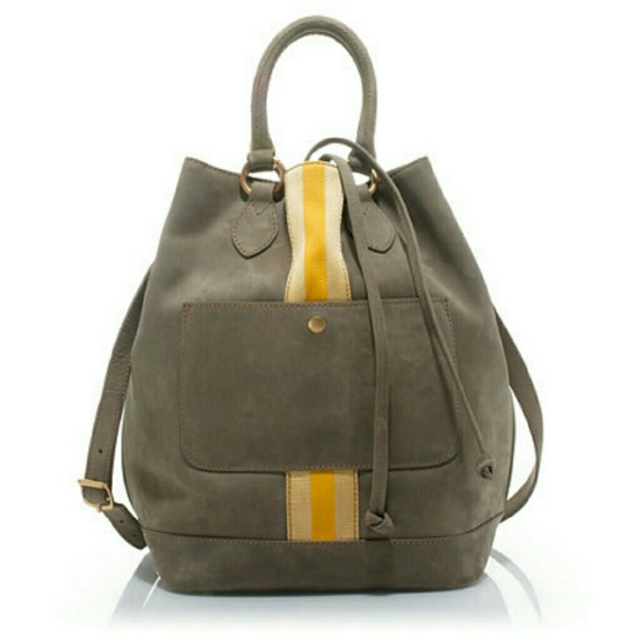 J. Crew Handbags - J. CREW Spritzer-Stripe Drawstring  Tote