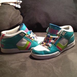 Osiris sneakers with a special rainbow design