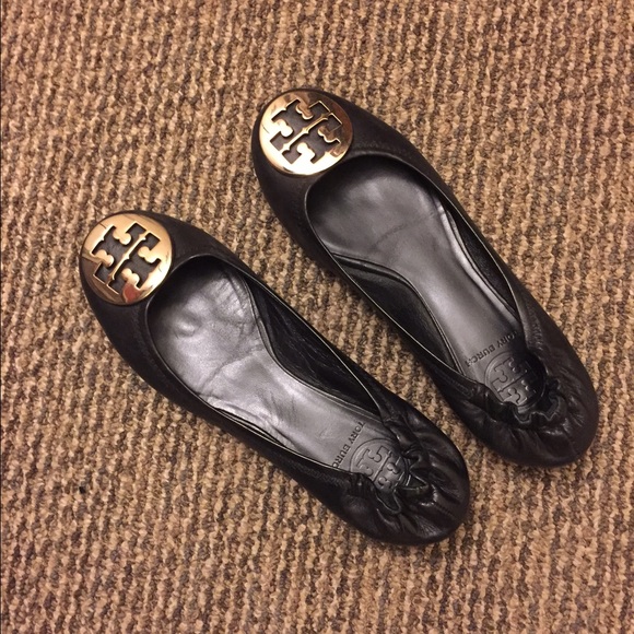 Black Tory Burch flats