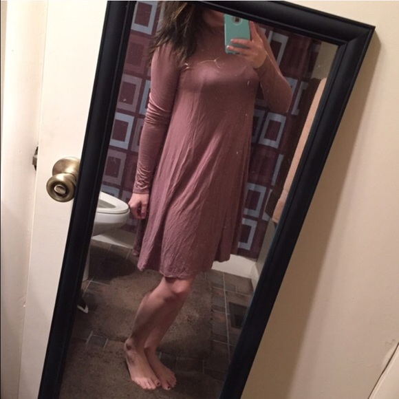 SOLD! Mock Neck Shift Dress
