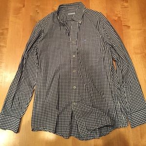 Southern Tide Gingham Oxford - Size Large