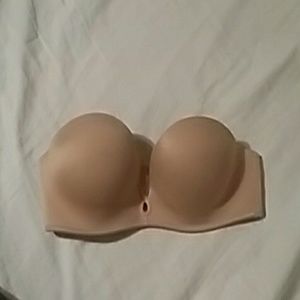 Victoria's Secret Nude Bombshell Strapless Bra