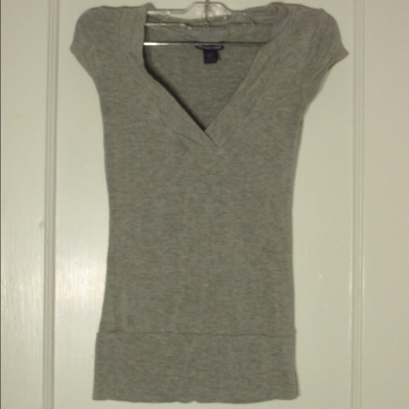 Limited Too Grey Rayon Top