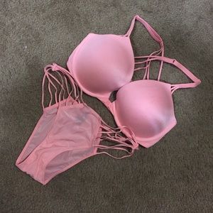 Victoria's Secret bra and panty combo